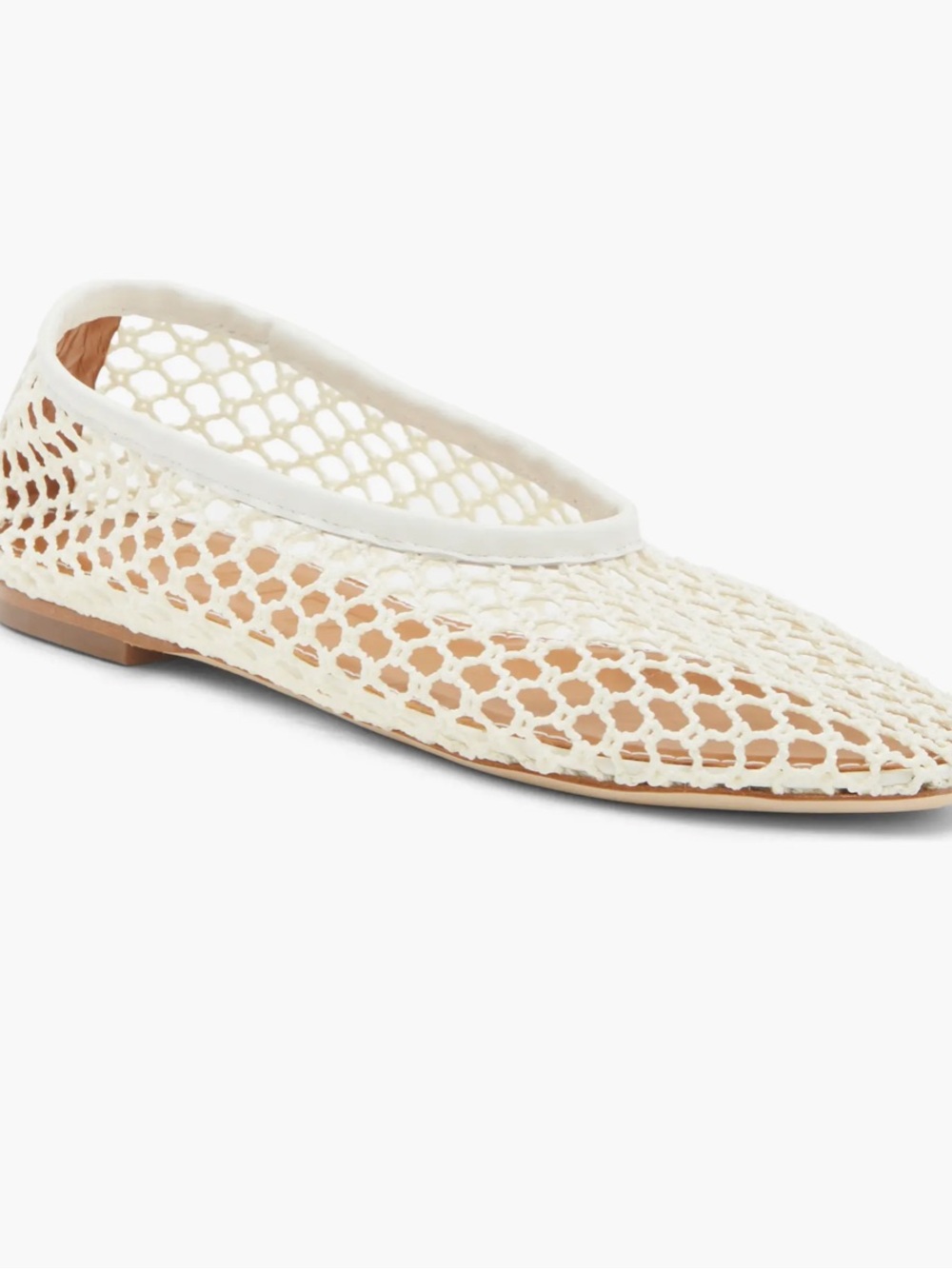 STAUD Aba Mesh Ballet Flat